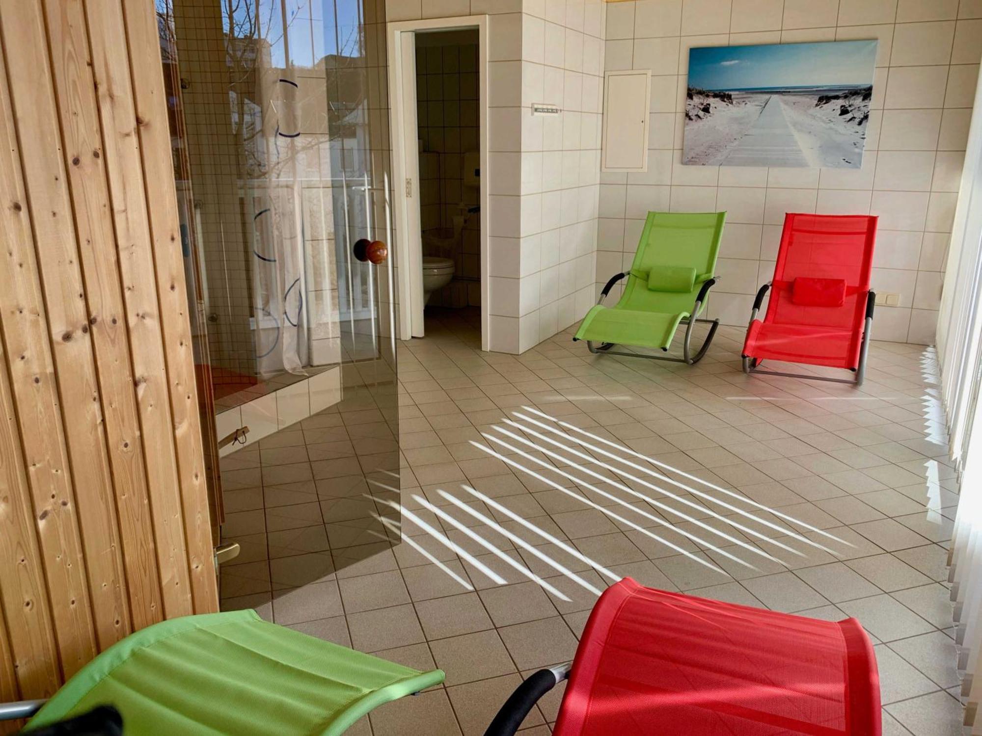 Ferienwohnung Mit Meerblick Und Sauna Герен Екстер'єр фото